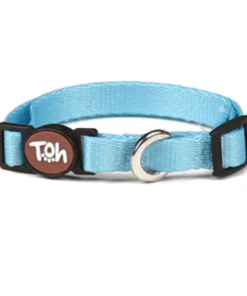 Collar Toh Gato Azul Talle U