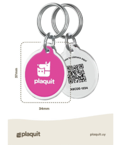 Plaquit Placa de Identificación Digital con QR