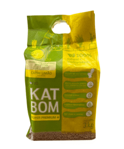 Arena Biodegradable Kat Bom Limón 3kg